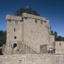 Der Rudolfsbau auf Burg Hohenbaden