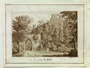 Vue des ruines de Baden