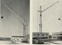 Werbebroschüre: Kräne der Firma Liebherr aus den 50er Jahren