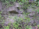 Überreste eines alten Gipsbruchs am Steinbruchweg zwischen Entringen und Breitenholz 