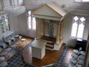 Innenraum der Affaltracher Synagoge