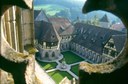 Der Kreuzgarten, gesehen vom Dachreiter aus