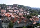 Blick vom Turm des in staufischer Zeit gegründeten Johanniterklosters auf die ehemals staufischen Besitzungen