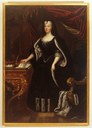 seine Frau Augusta Sibylla: