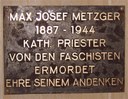 edenktafel für Metzger