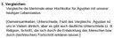 vergleichen