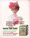 AdvertisementKelloggsToastedCornFlakesMotherGuess1910
