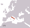 Roman Republic Empire map