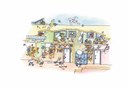 Karikatur: Lärm in Bildungsstätten