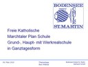 Wie Schulen gelingen können: Die Bodensee-Schule St. Martin - eine Schule, die vom Kind aus gedacht wird