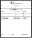 Telefonnotiz