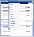 Eingegangene Mails sortieren