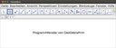 Programmfenster von GeoGebraPrim