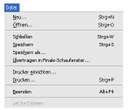 Dateimenü