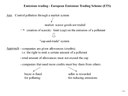 Emissions trading presentation