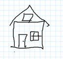Skizze Haus