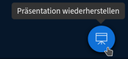 Präsentation zurückholen