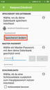 Datenbank benennen