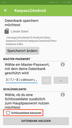 Datenbank benennen