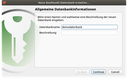 Datenbank benennen