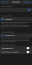 Datenbank mit Masterpasswort öffnen
