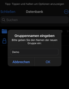 Gruppen benennen