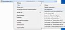 7-Zip Kontextmenü eines Archivs