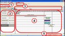 Gantt-Project-Bildschirm