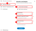 Zeitfenster verwalten
