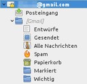 GMail Konto im TB