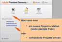 Projekt anlegen