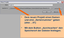 Neues Projekt
