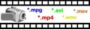 Banner mit Videodateien
