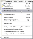 WMM Projekt Speichern Unter