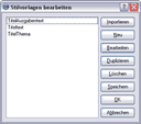 Stilvorlagen anlegen und bearbeiten