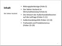 Sektor Ausland