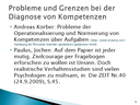 Vortrag: Diagnosekompetenz