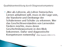 Vortrag: Diagnosekompetenz