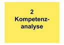 2 Kompetenzanalyse