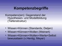 Kompetenzbegriffe