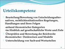Urteilskompetenz