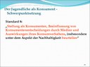 Schwerpunktsetzung