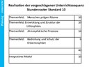 Stundenraster Standard 10