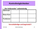 Kompetenzkontrolle: Der Außenseiter (selbständig)