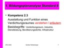 Bildungsplananalyse Standard 6 - Kompetenz 2.3