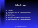 Gliederung