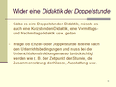 Didaktisch-methodische Überlegungen