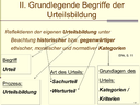 Urteilsbildung, Begriff, Prozess, Art