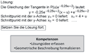 2. Variante: Lösungssatz vorgeben
