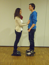 Robin und Mira auf